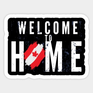 Welcome to Home Sticker